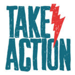 Icon that says TAKE ACTION